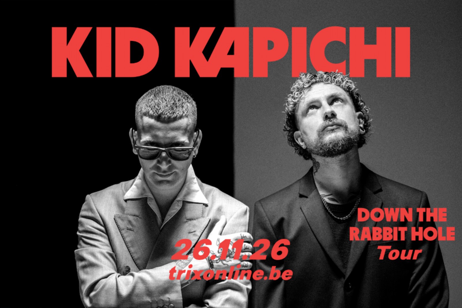 KID KAPICHI speelt op donderdag 26 november 2026 in Trix