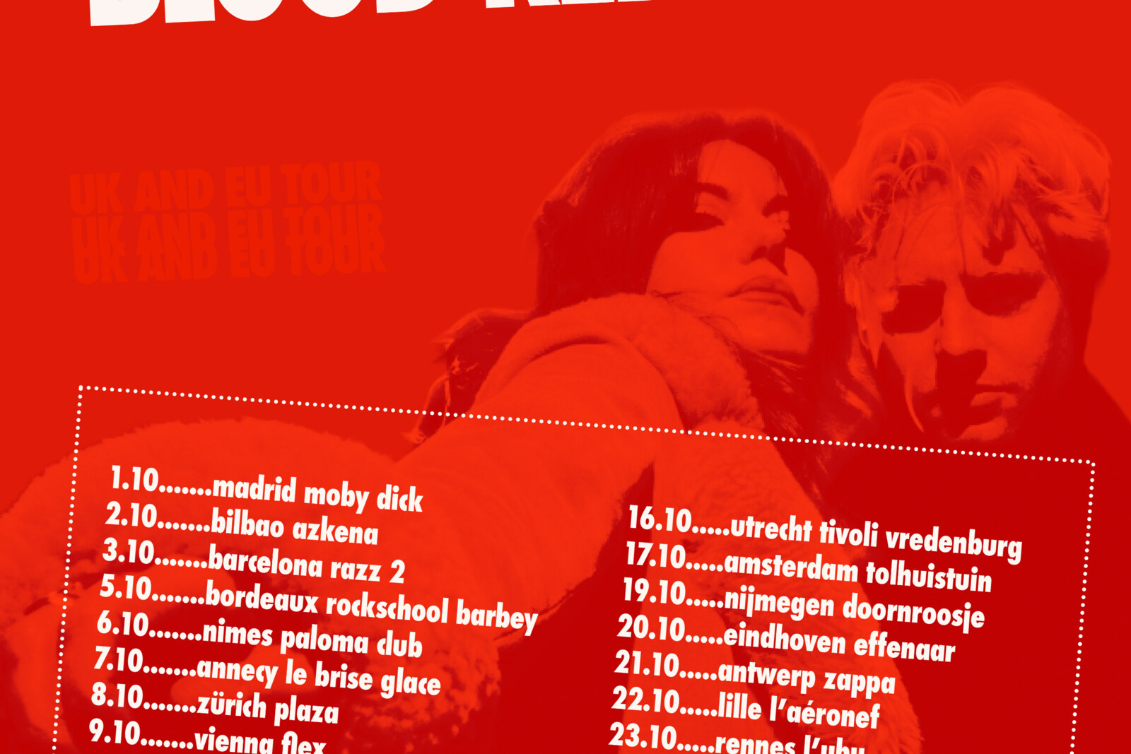 Blood Red Shoes share "Screams", first new single since 2023 and new tour dates