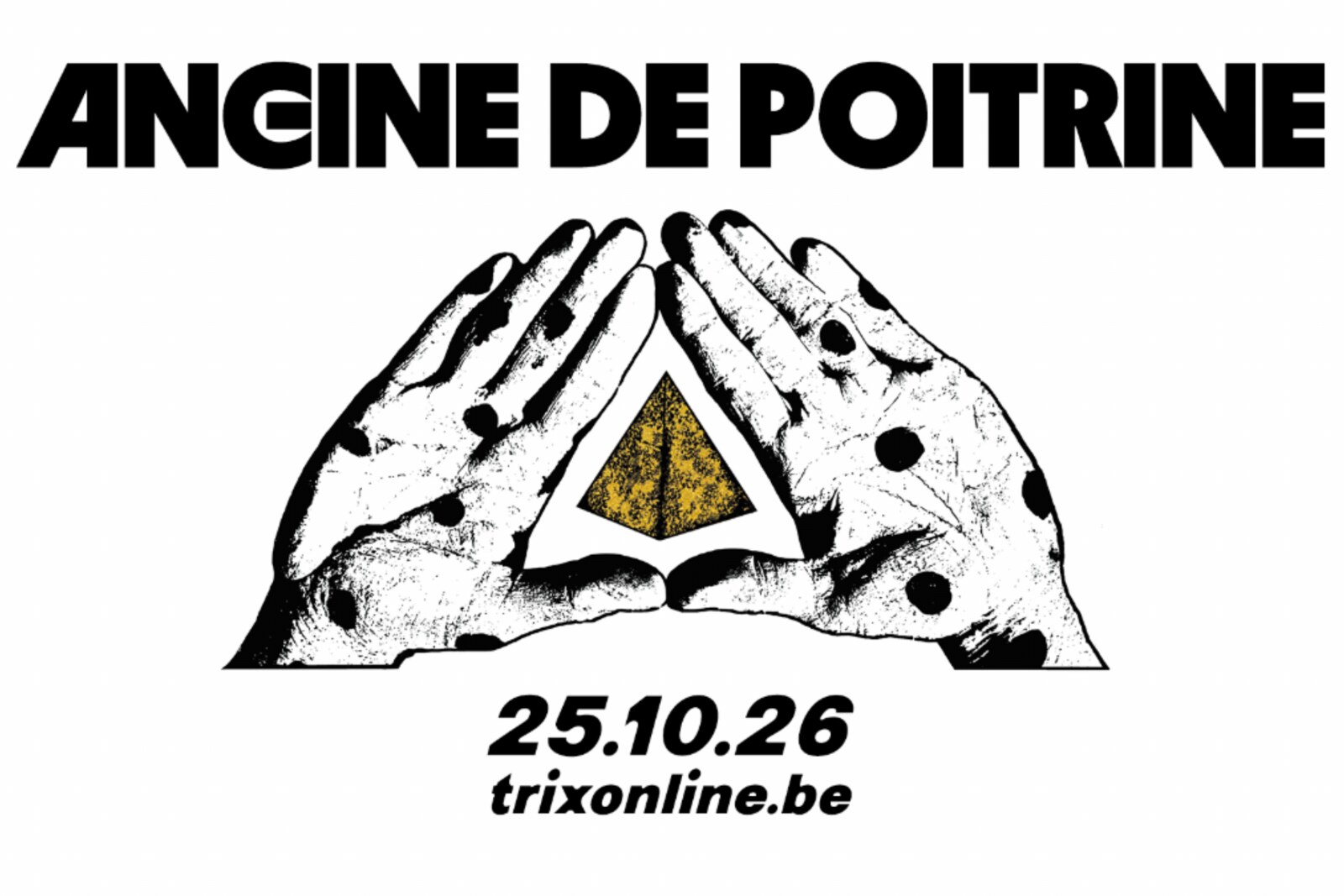 Angine de Poitrine speelt op zondag 26 oktober 2026 in Trix