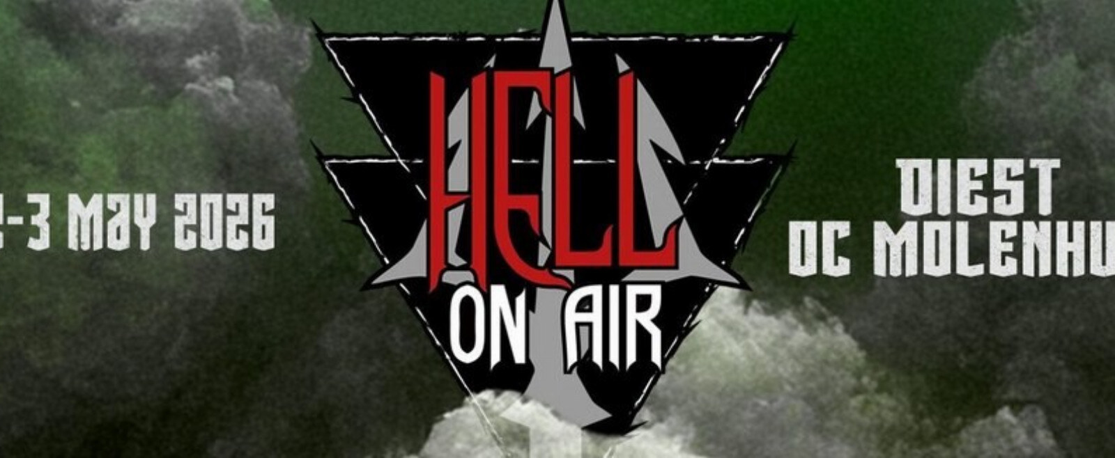 Hell On Air Festival trash announcement