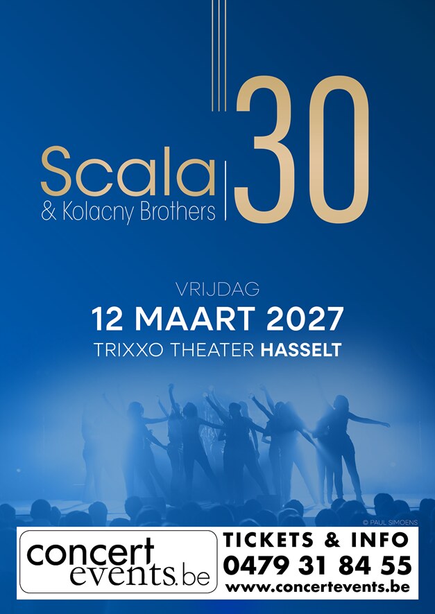 Scala viert 30-jarig bestaan met jubileumconcert in Hasselt