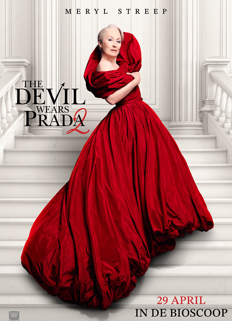 Ontdek de nieuwste trailer en characterposters voor "The Devil Wears Prada 2"