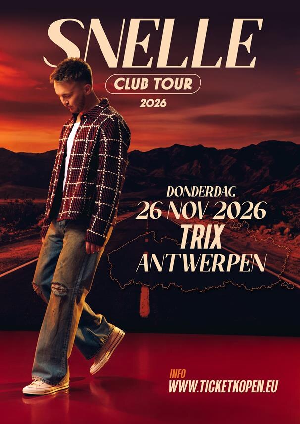 Snelle komt naar Trix Antwerpen met nieuwe clubtour