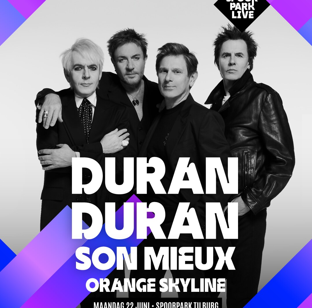Son Mieux naar Spoorpark in Tilburg als support act Duran Duran