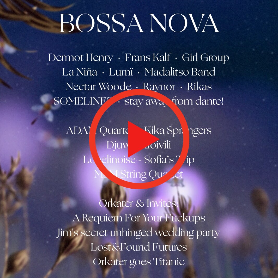 Down The Rabbit Hole: Het Bossa Nova programma voor DTRH26