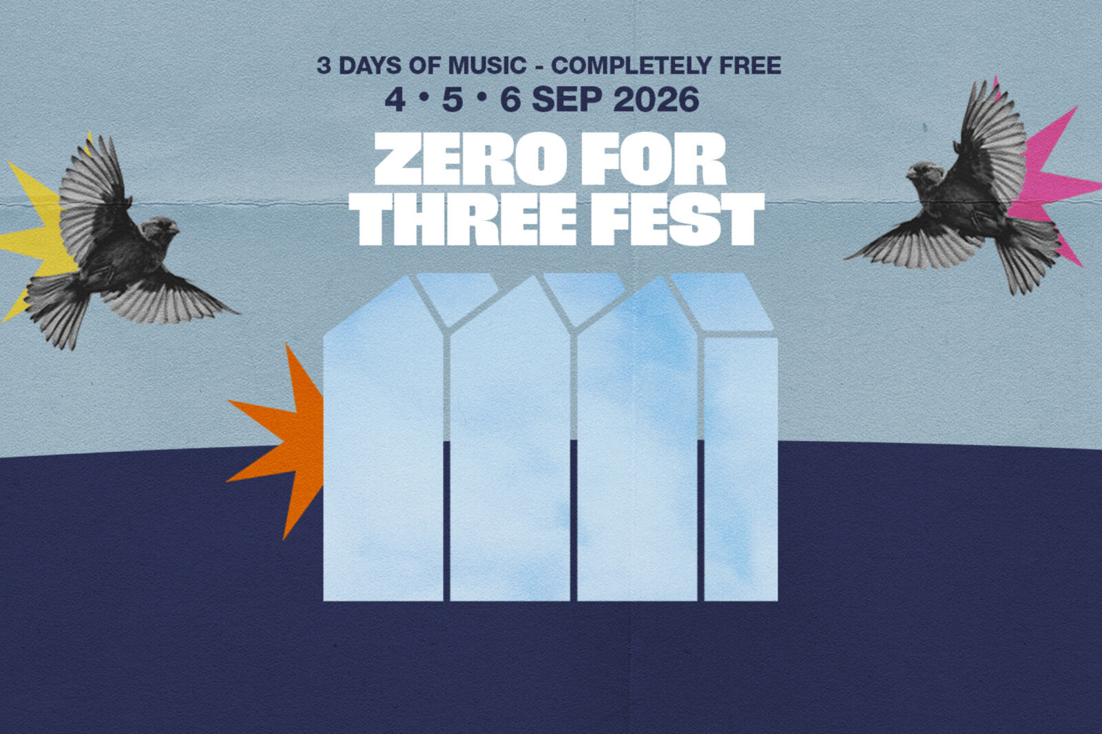 Zero For Three Festival keert terug in 2026 met een indrukwekkende line-up