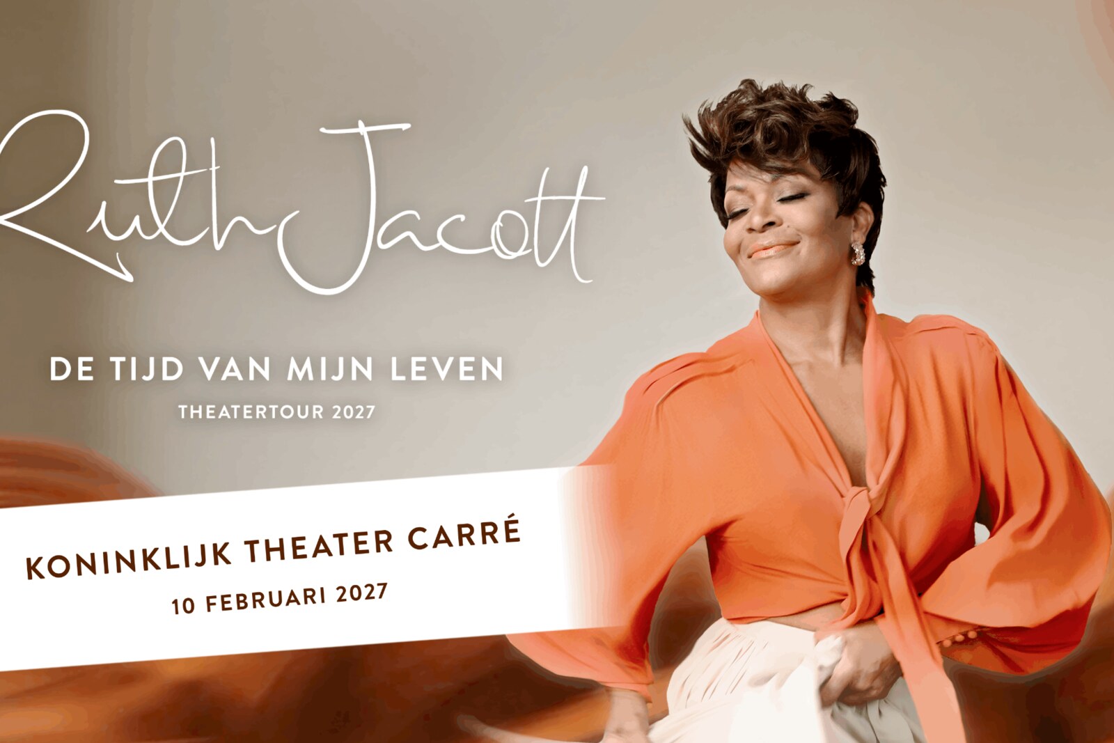 Ruth Jacott maakt spetterende comeback in het theater na zeven jaar afwezigheid