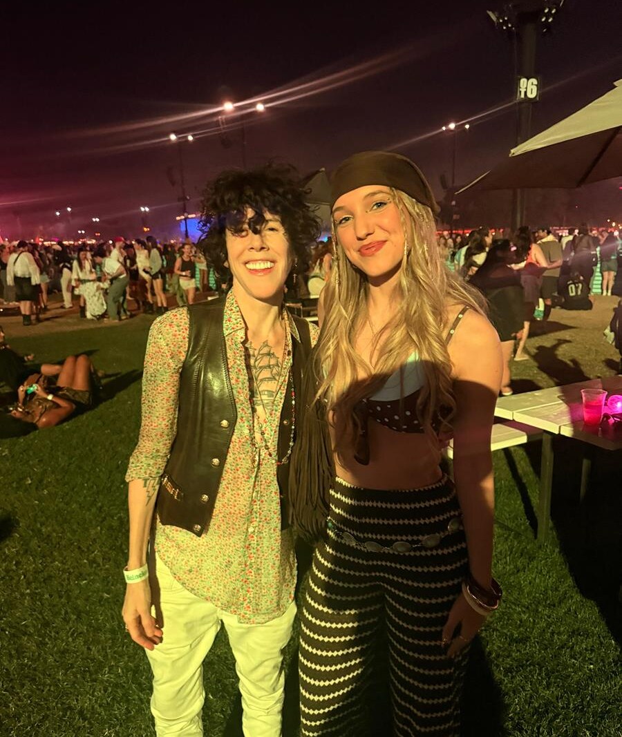 Genkse Zita ontmoette wereldartieste LP op Coachella