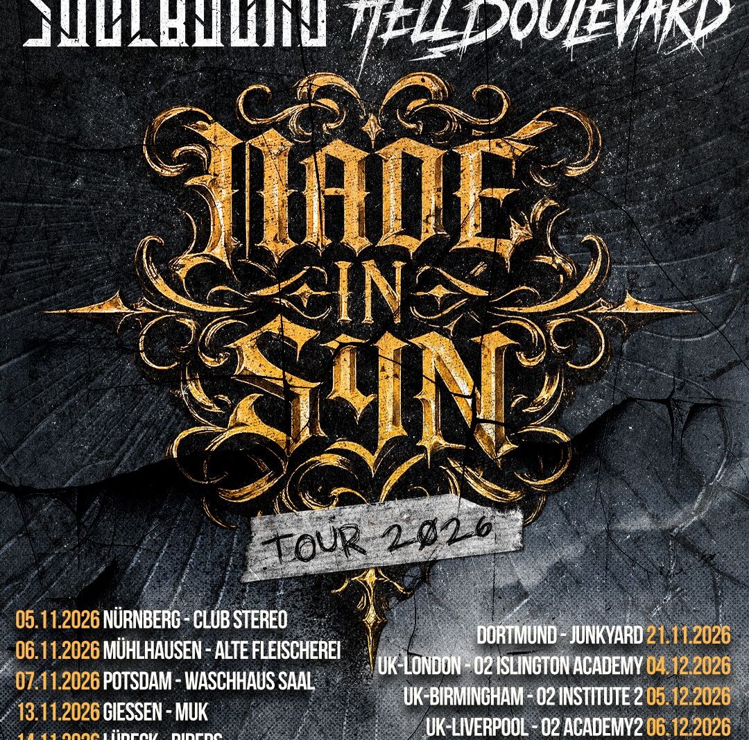 Soulbound & Hell Boulevard announce DOUBLE HEADLINER TOUR 2026 
