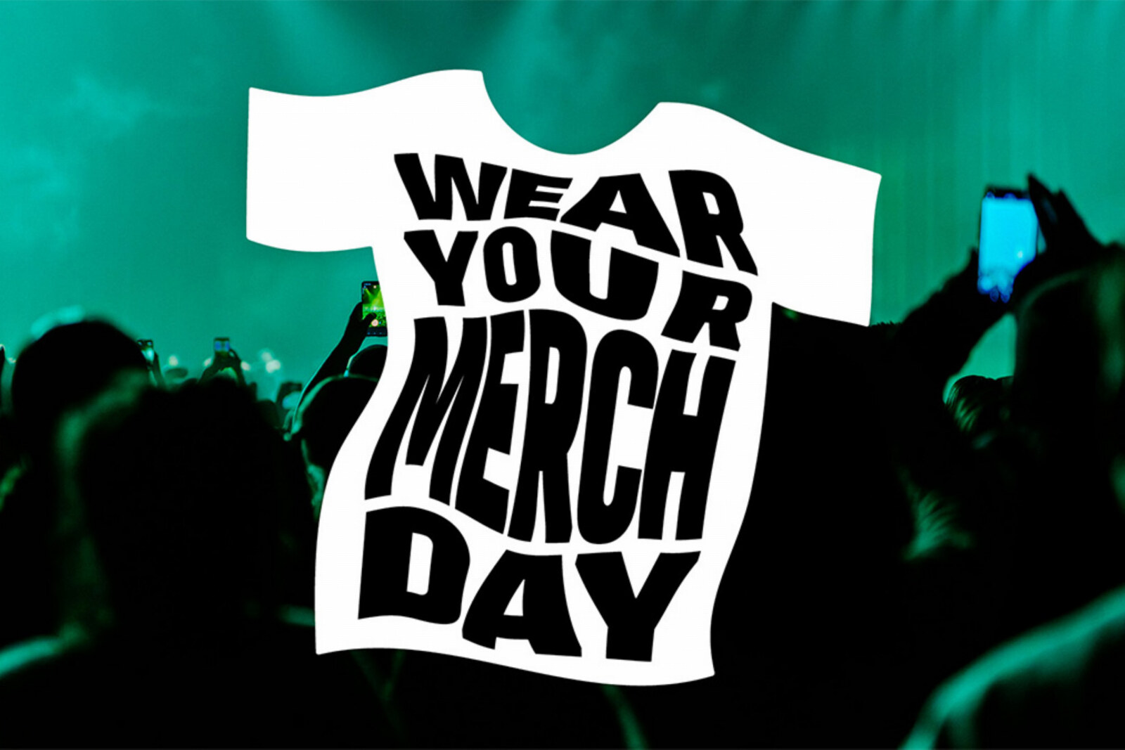 Live Nation en be•at lanceren Wear Your Merch Day