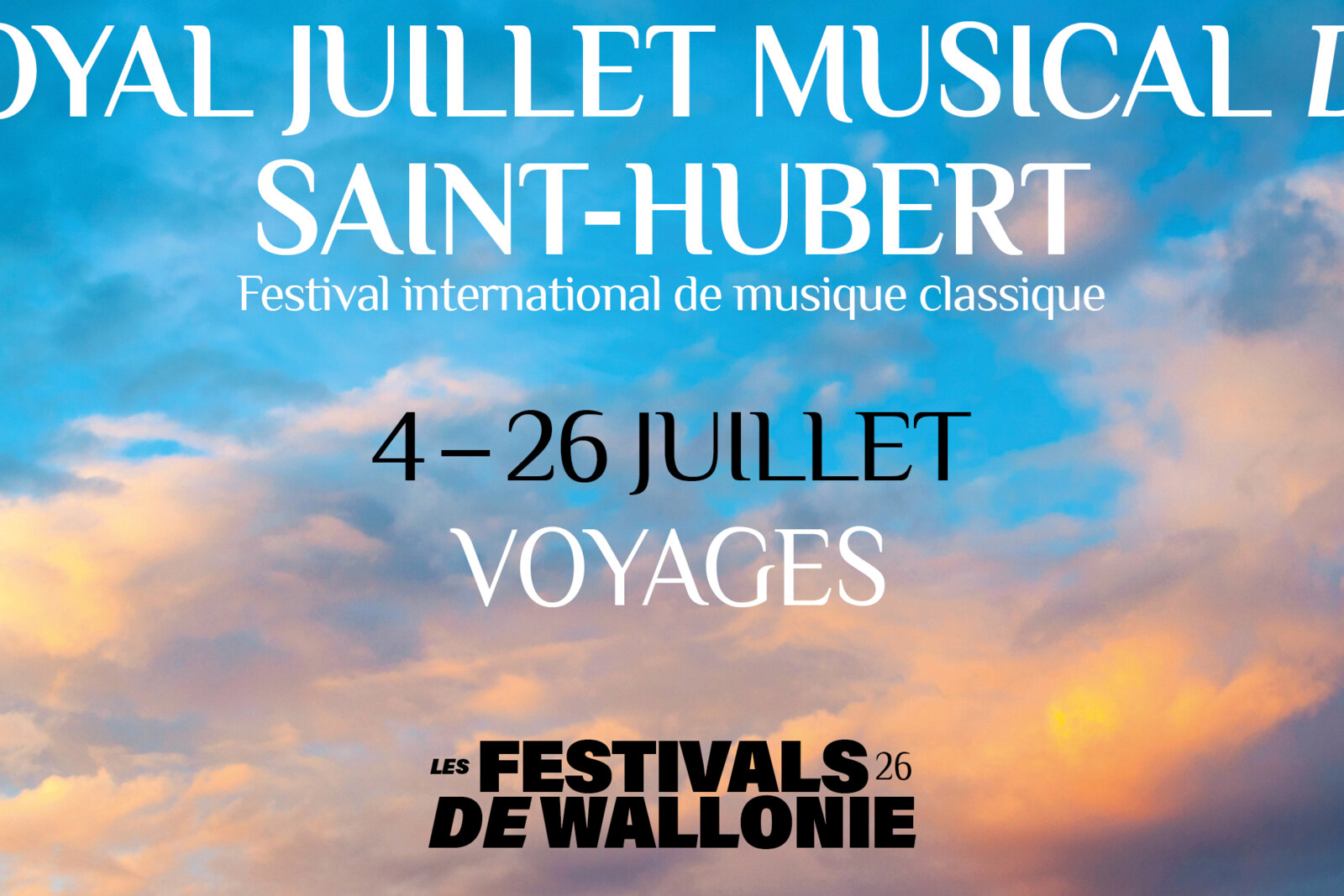Royal Juillet Musical de Saint-Hubert brengt muzikale ansichtkaarten naar Luxemburg