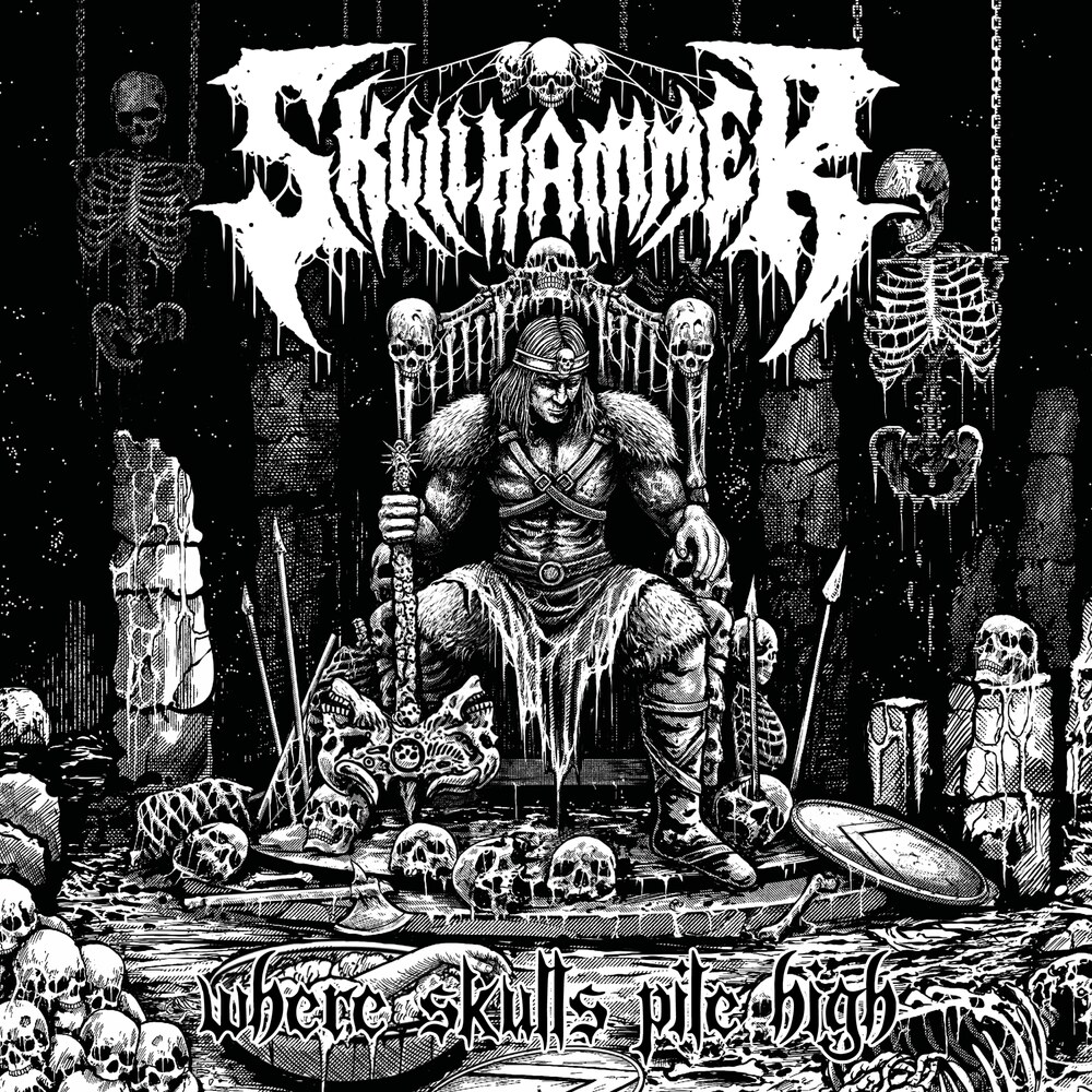Skullhammer "Where Skulls Pile High" (Old School Death Metal from Germany)