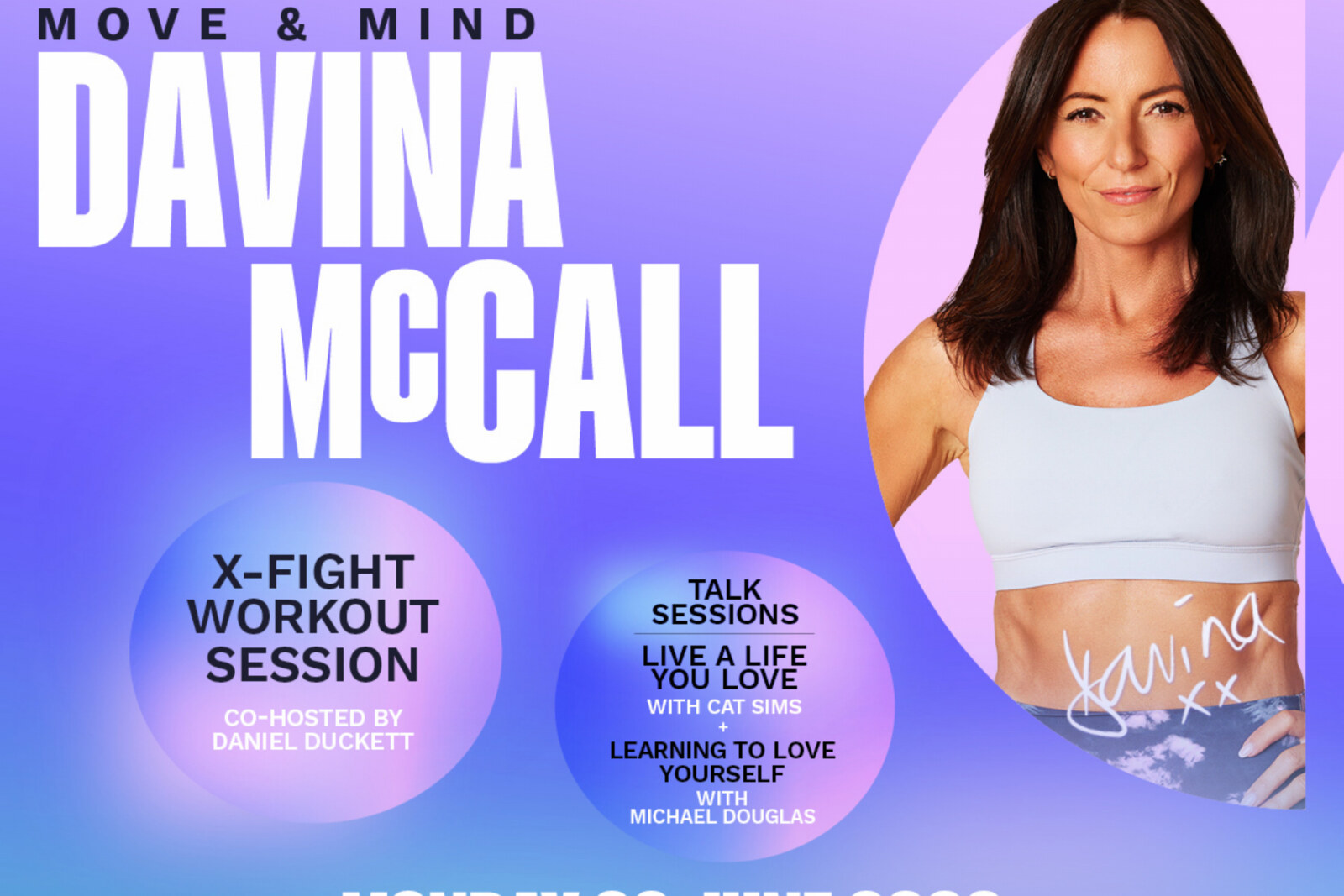 BST Hyde Park Open House: Join Davina McCall for a workout session alongside X-Fight pioneer Daniel Duckett
