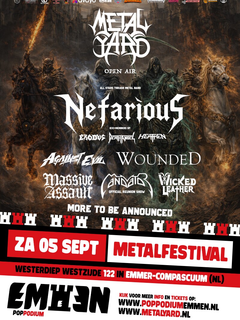 Metalyard Open Air 2026 lanceert de eerste namen