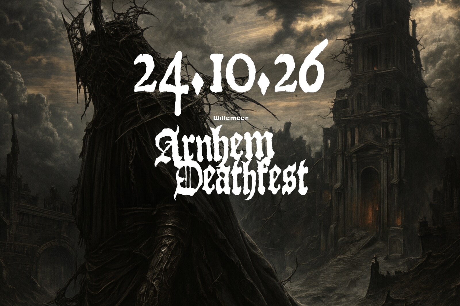 Arnhem Deathfest keert op 24 oktober terug met tweede editie in Willemeen