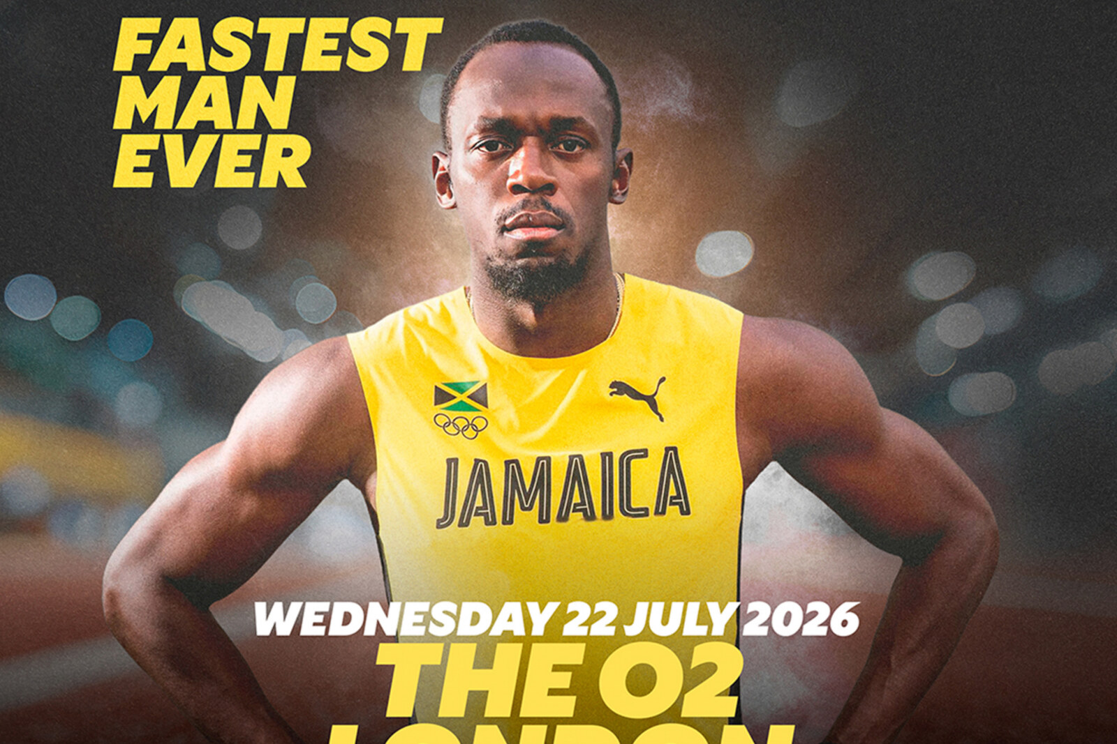 Usain Bolt: Fastest Man Ever - In-Conversation Event at The O2 London announced