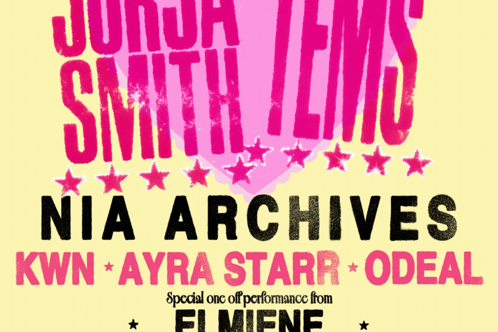 All Points East announces Jorja Smith and Tems support acts Nia Archives, Westside Gunn, Uncle Waffles, DJ EZ, Wesley Joseph, Sekou and Bellah