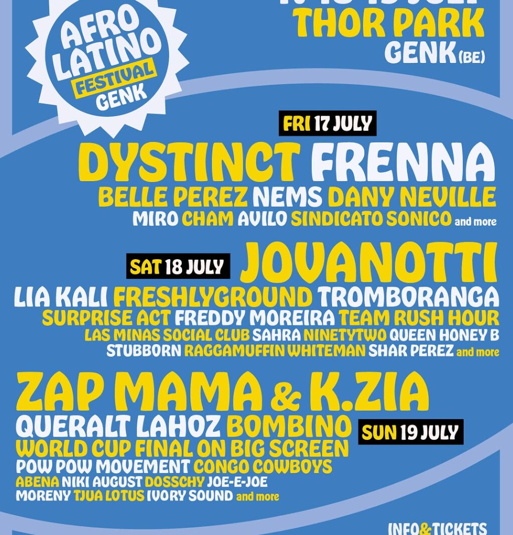 Afro-Latino 2026: Line-up bijna compleet!