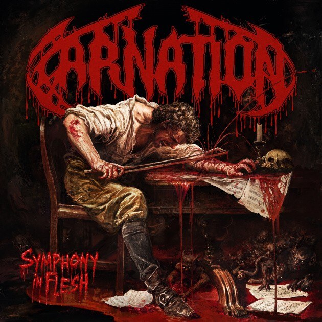 Belgian death metal outfit Carnation unleashes savage new single/video "Flesh-Eating Frenzy"!