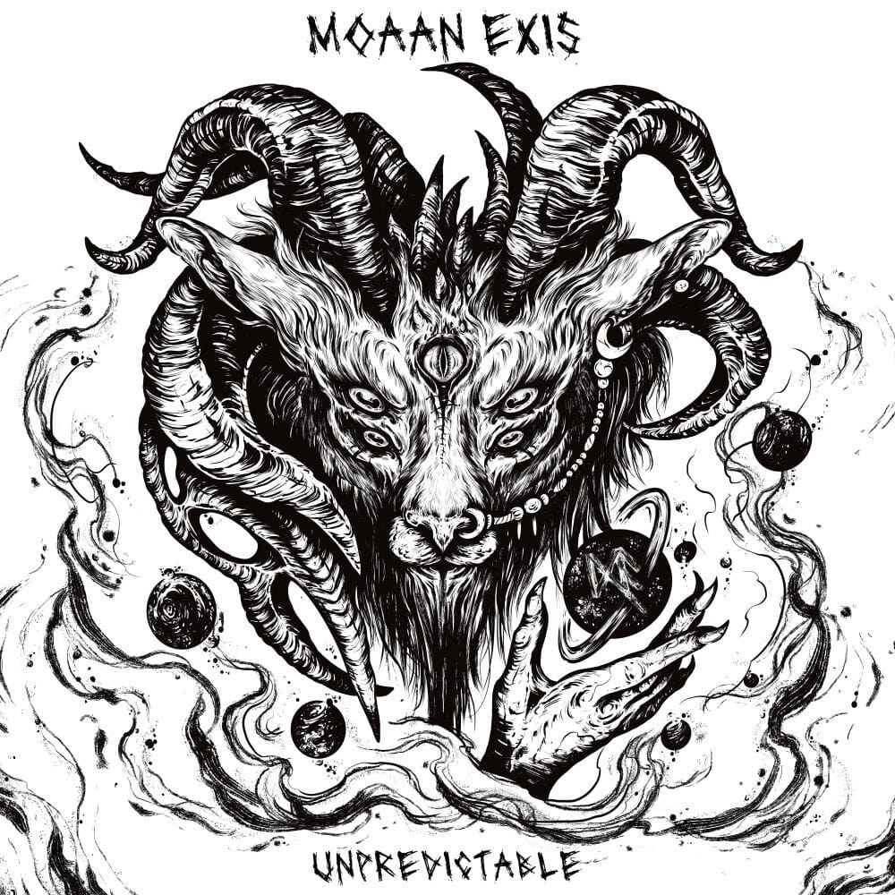 Moaan Exis continue to push their abrasive mix of industrial electronics, metal, punk and hardcore with Unpredictable.