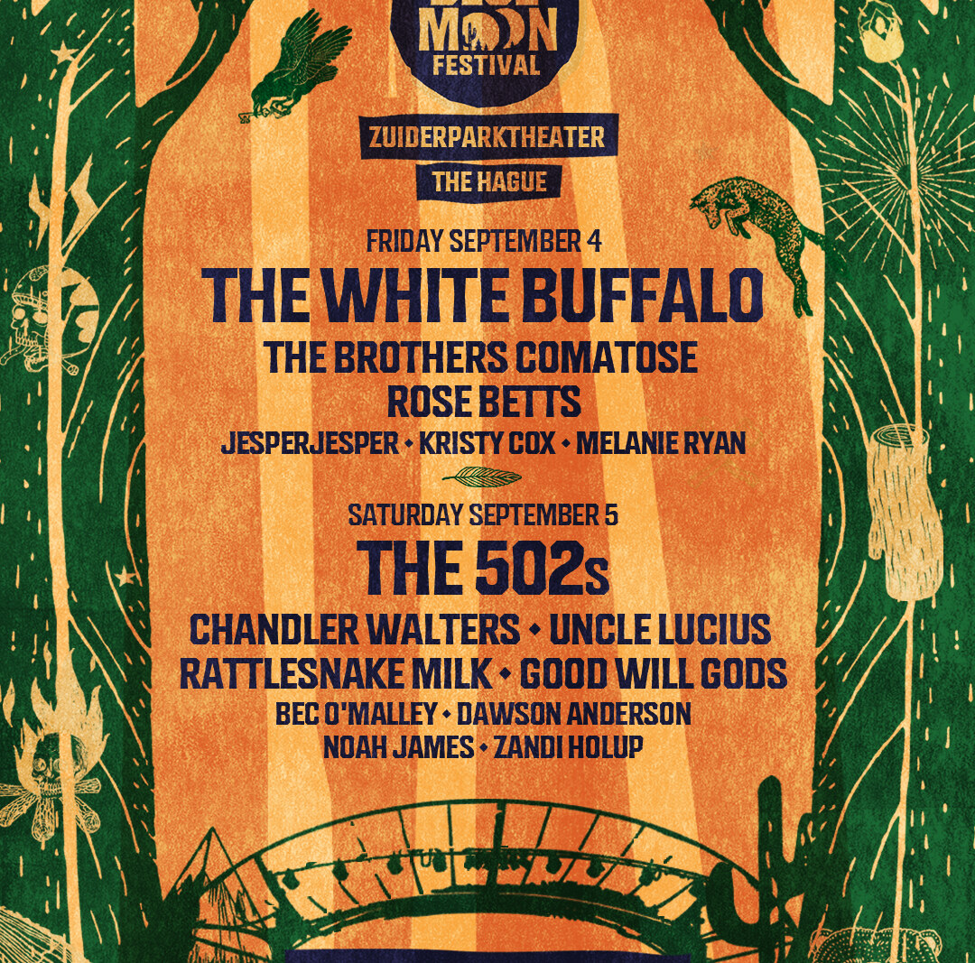 Nazomers rootsmuziekfestival Once In A Blue Moon maakt volledige line-up bekend