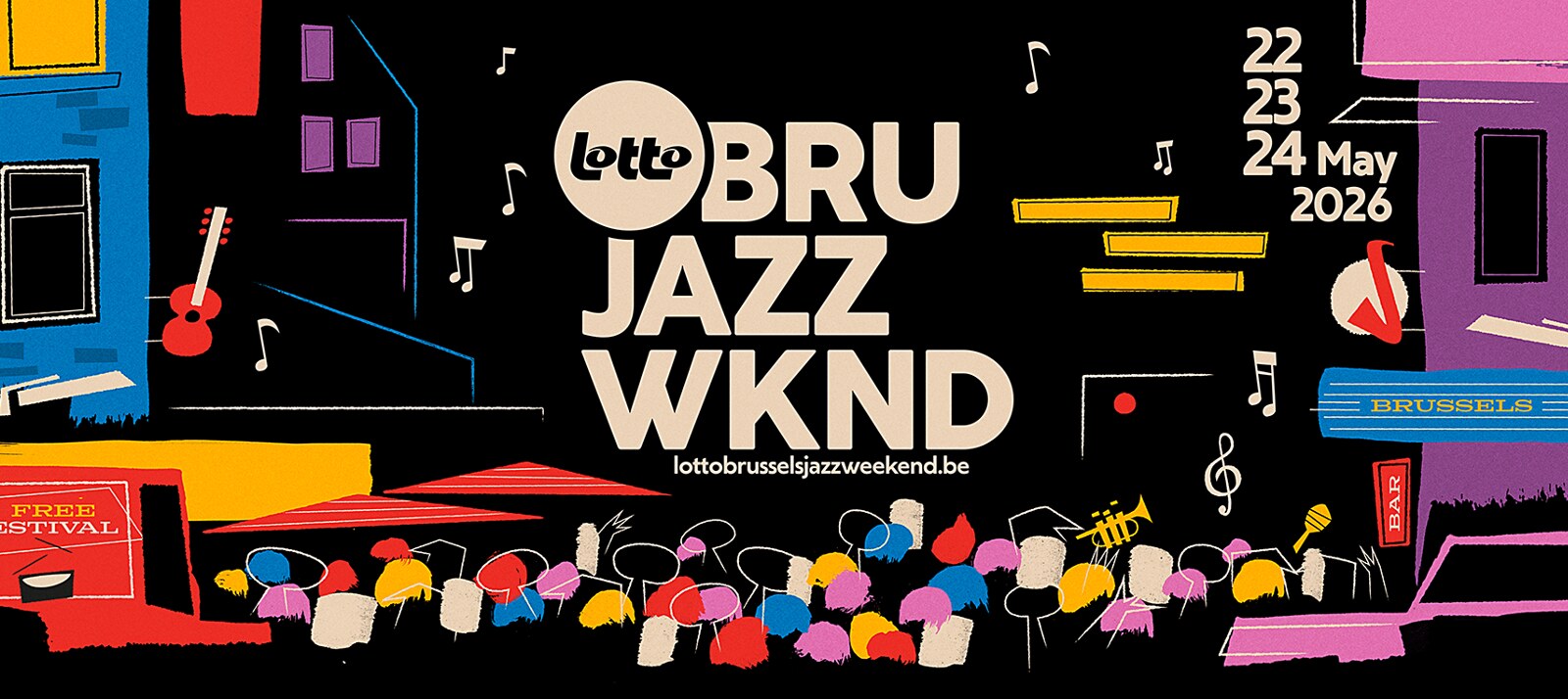 Nog 1 week tot Lotto Brussels Jazz Weekend!