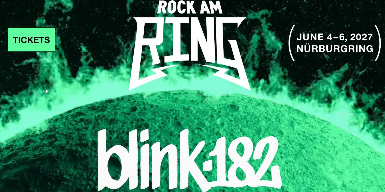 blink-182 eerste headliner voor Rock am Ring 2027