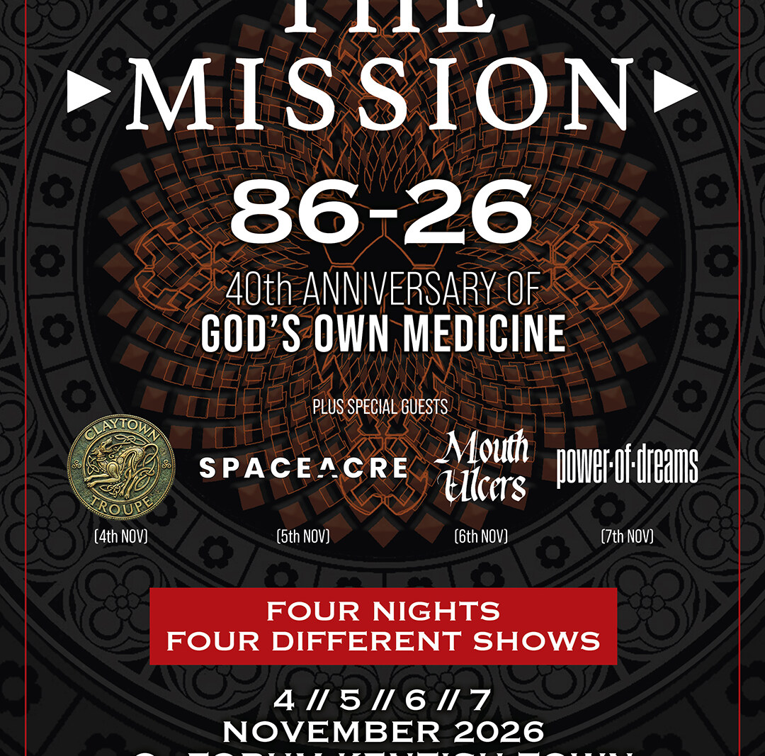 The Mission announce line up for 40th Anniversary shows