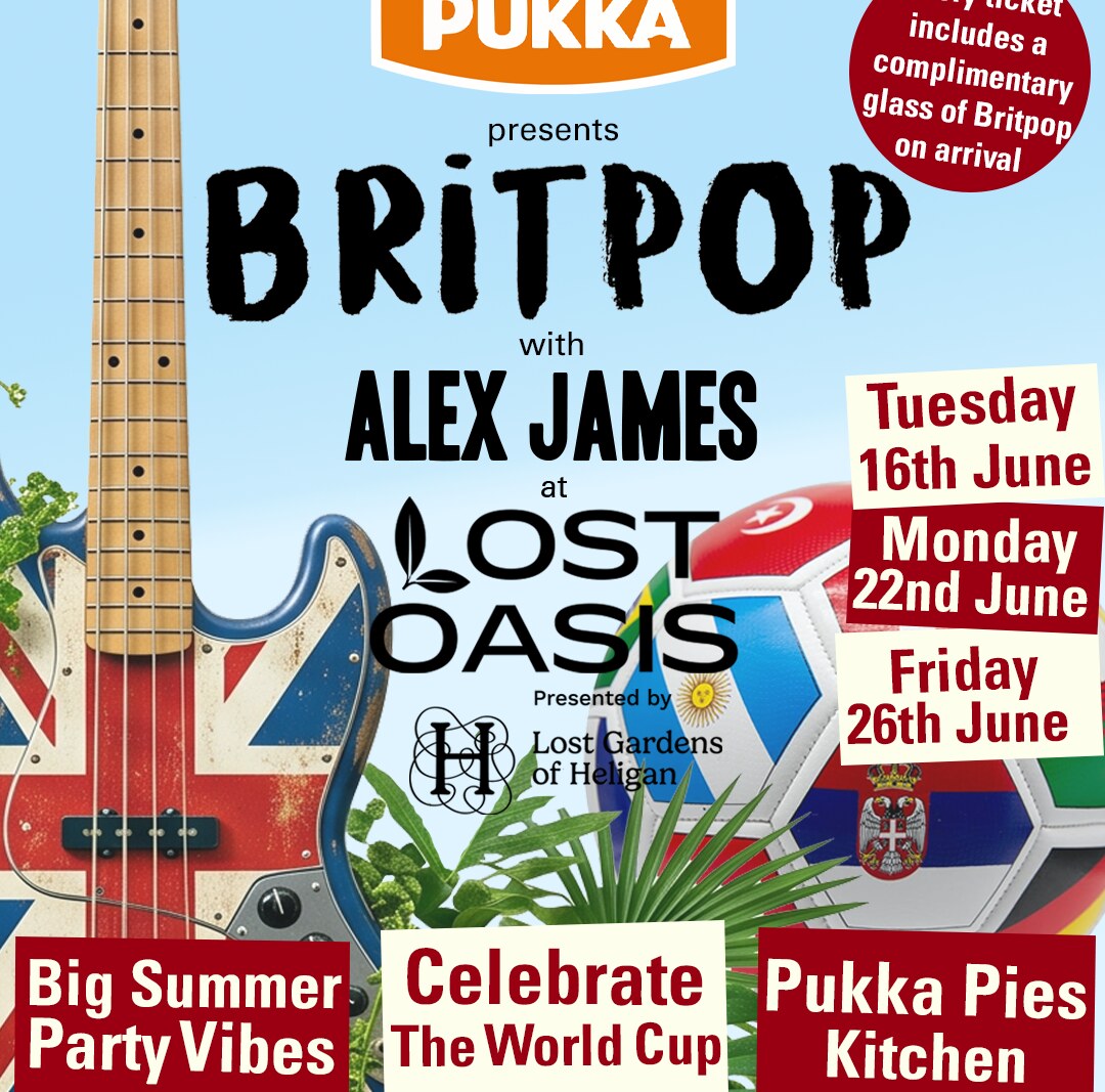 Blur's Alex James to host World Cup pre-party at Lost Oasis, Trafalgar Square