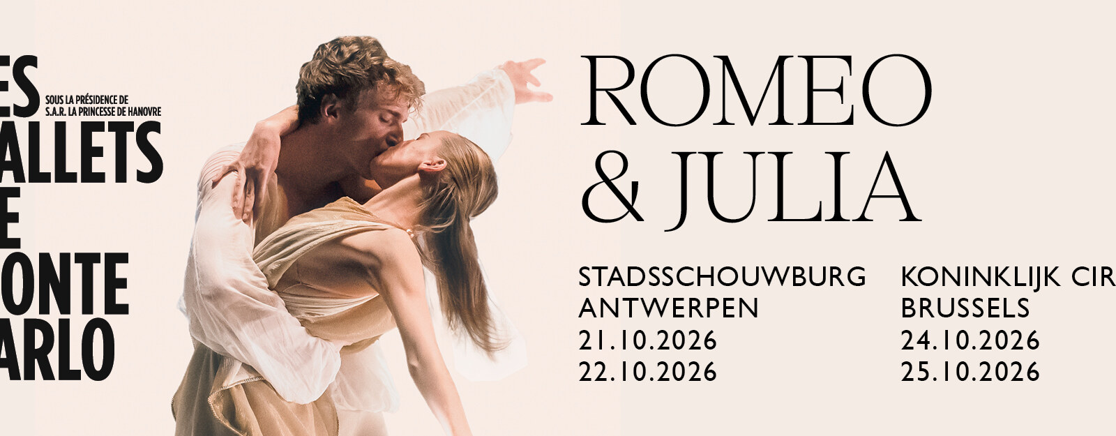 Les Ballets de Monte-Carlo terug in België na meer dan 25 jaar