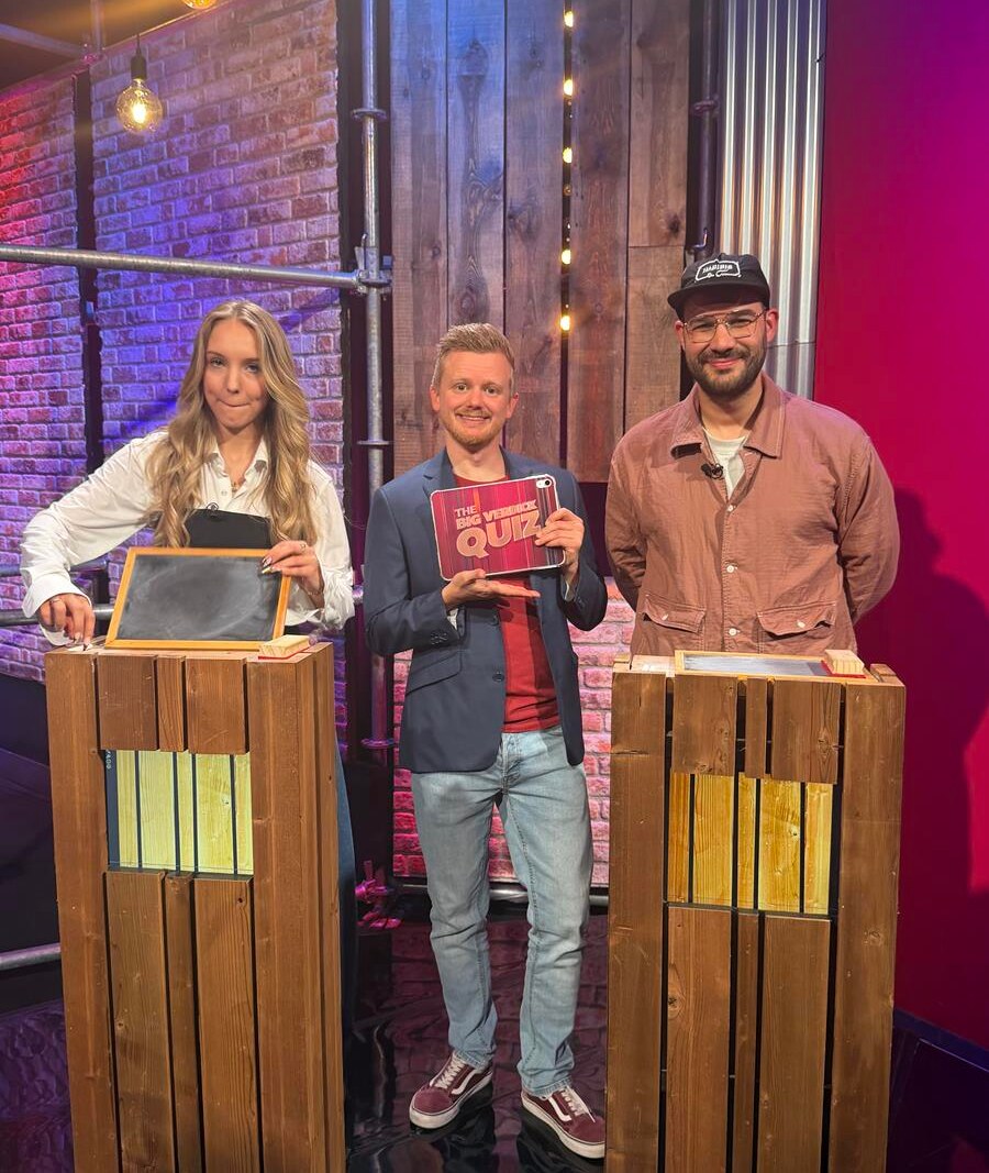 Genkse Zita Paulussen schittert in De Big Verdick Quiz van Lommelaar Jeroen Verdick
