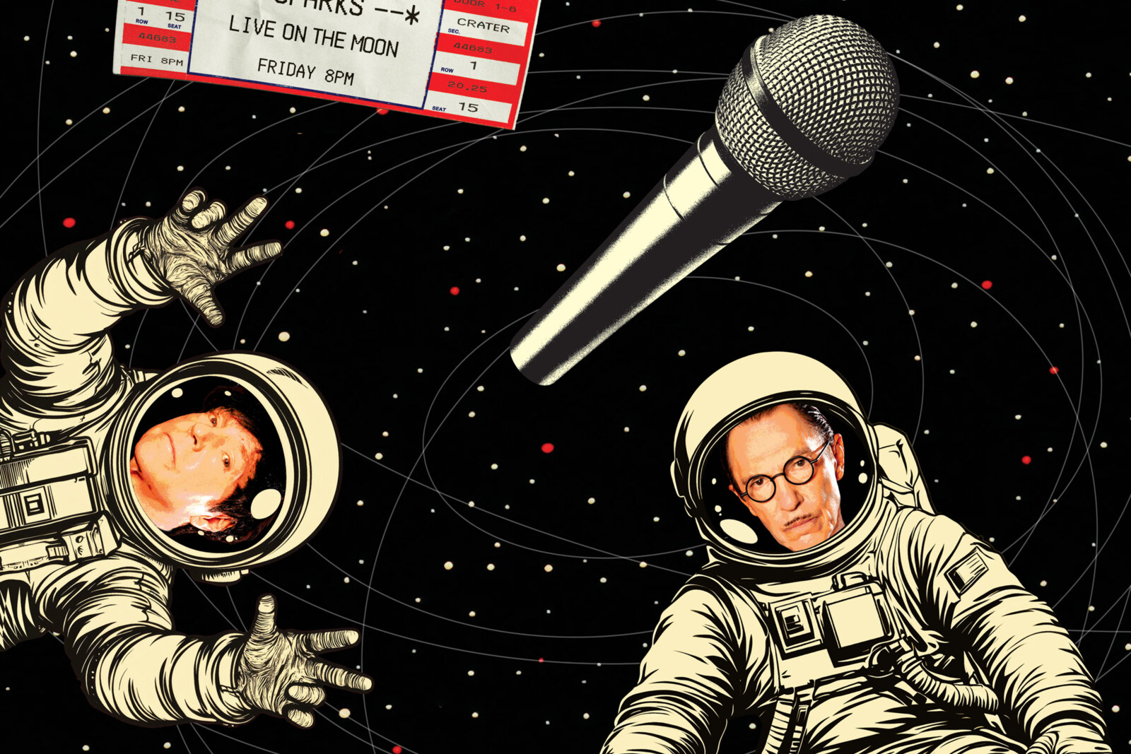Sparks announce new live album 'Sparks Live On The Moon'
