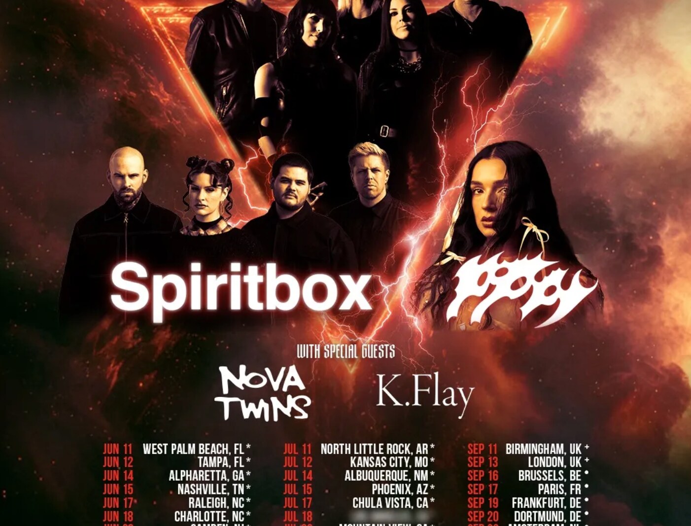 Nova Twins have hit the road with Evanescence and Spiritbox