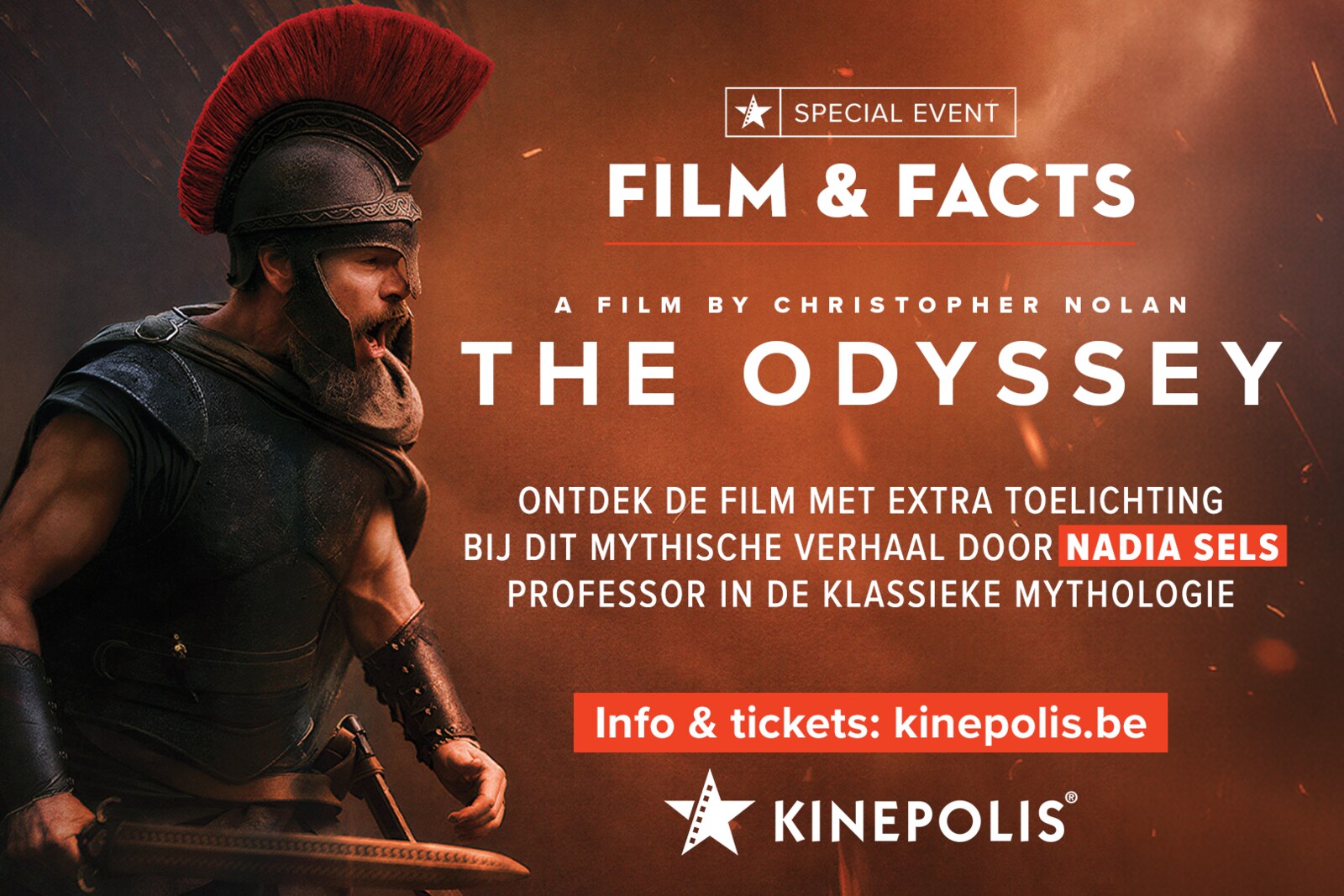 Van mythe tot film: Kinepolis Film & Facts presenteert The Odyssey