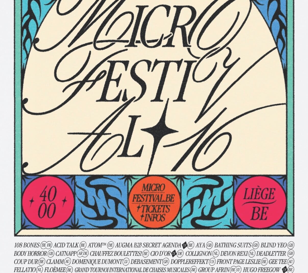Het Waalse Micro Festival onthult volledige line-up: o.a. Dopplereffekt, Aya, Atom TM en Use Knife