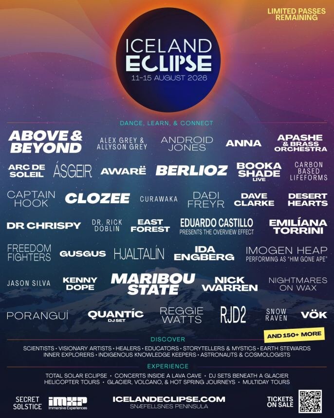 Amnesia Ibiza presents Pyramid at Iceland Eclipse Festival