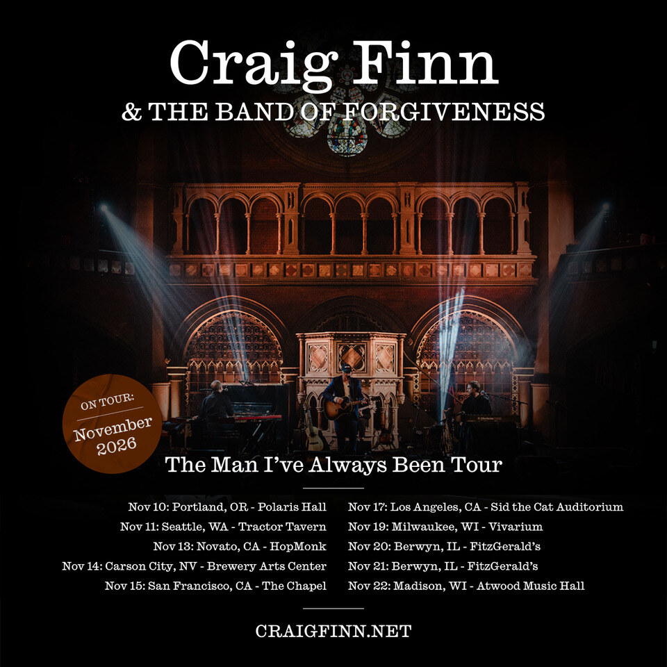 Craig Finn Announces Full-Band Fall Tour