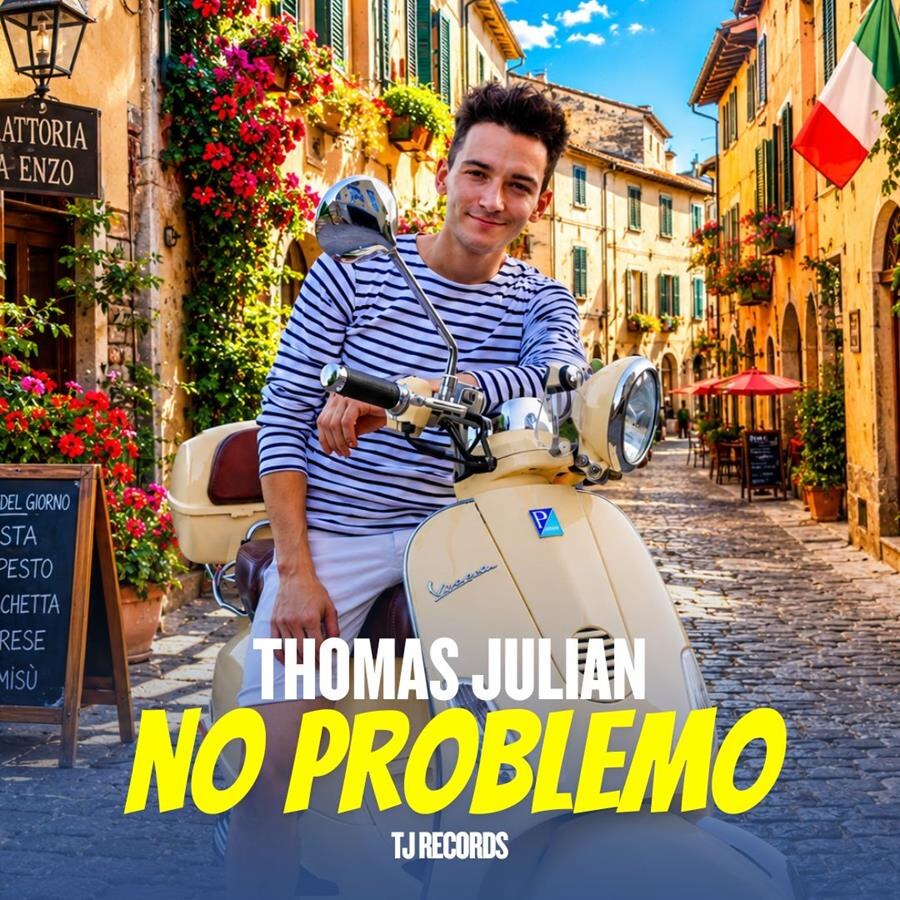Na het gigantische succes van de ‘Klompendans’ pakt Thomas Julian uit met de zomerhit ‘No Problemo’
