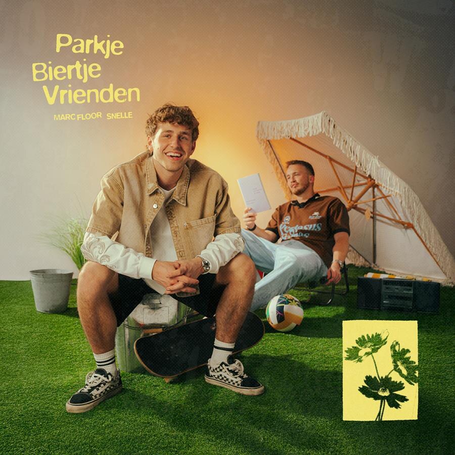 Koelbox mee en gaan: Snelle en Marc Floor vieren de productieve onproductiviteit met 'Parkje Biertje Vrienden'
