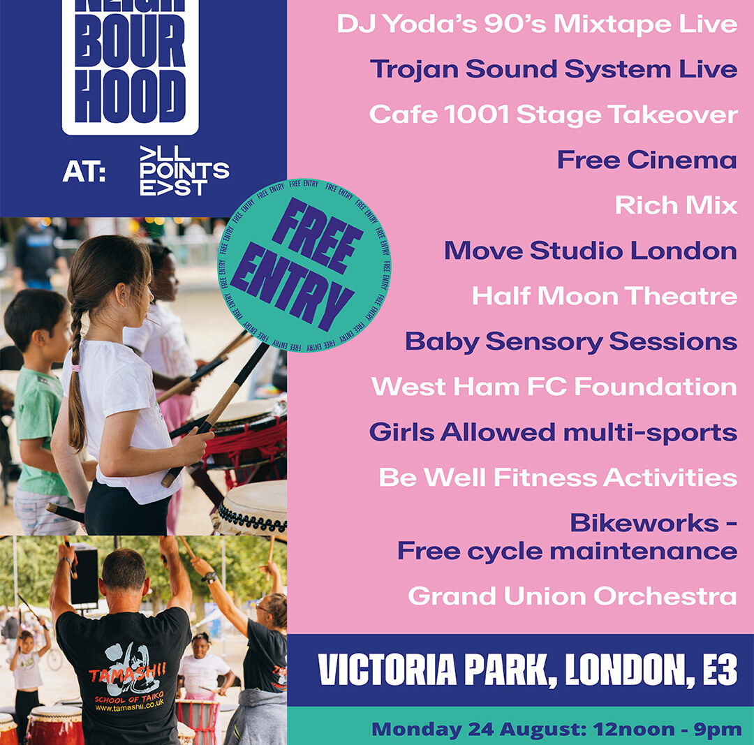 All Points East announces In The Neighbourhood to make its annual return to Victoria Park