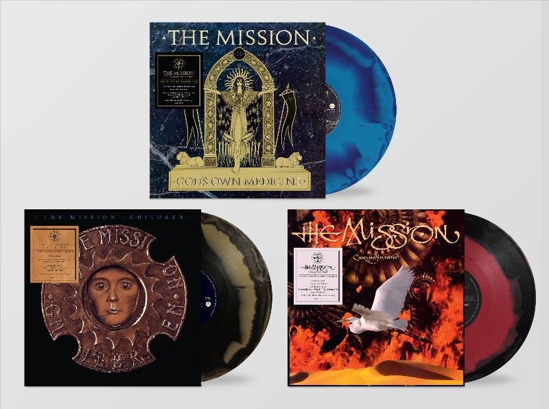 The Mission to release first three albums in newly mastered vinyl editions