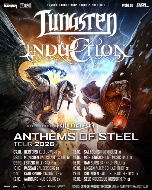 KILMARA Release Live Video For "Liberticide" + Join TUNGSTEN And INDUCTION On ANTHEMS OF STEEL TOUR 2026