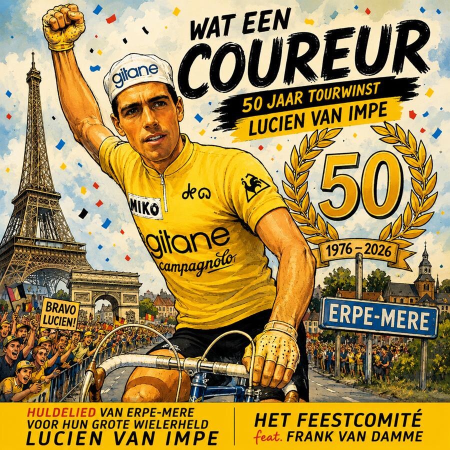 Frank Van Damme ft. Het Feestcomité - 'Wat Een Coureur'