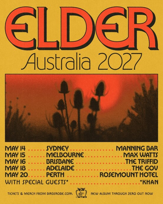 ELDER Announce 2027 Australian Headline Tour With Special Guests KHAN