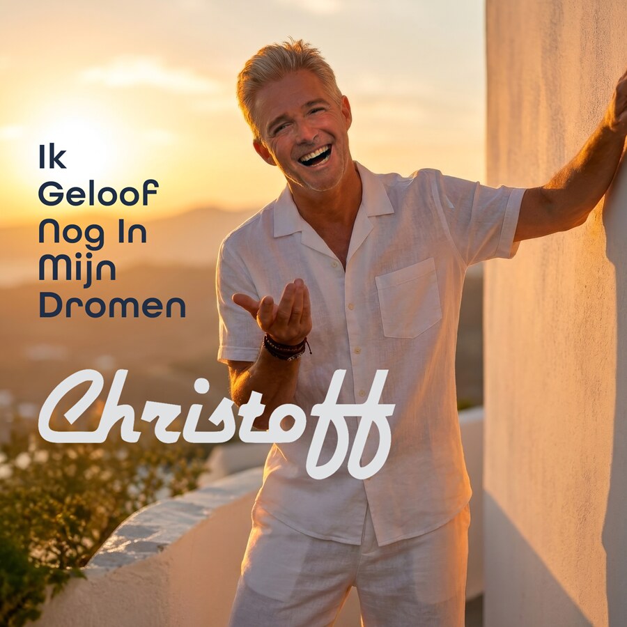 Christoff viert 50ste verjaardag met gloednieuwe feelgoodsingle: "Ik Geloof Nog In Mijn Dromen"