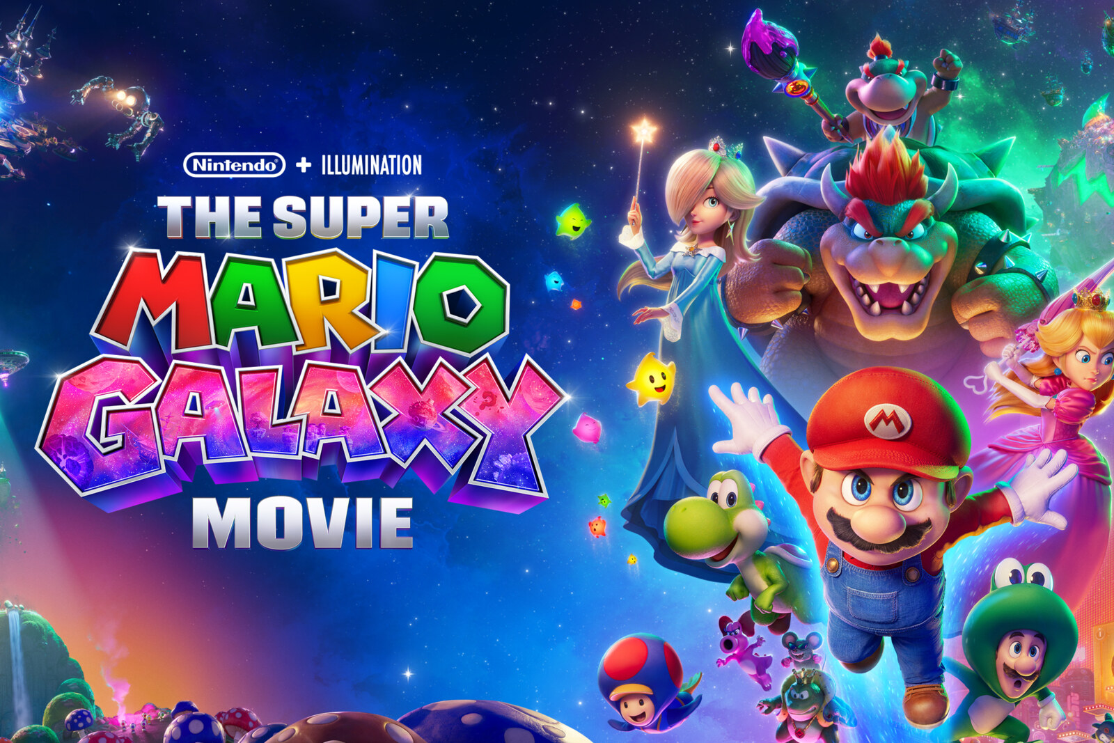 Beleef The Super Mario Galaxy Movie vanaf 16 juli bij jou thuis!