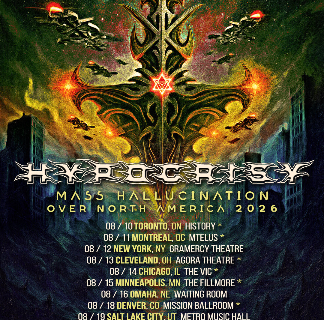 HYPOCRISY Add Headline Dates Around Upcoming North American Tour With DIMMU BORGIR