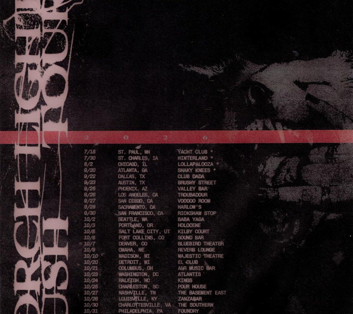 Porch Light announce 'The Hush Tour' - set for Lolla, Shaky Knees and Hinterland