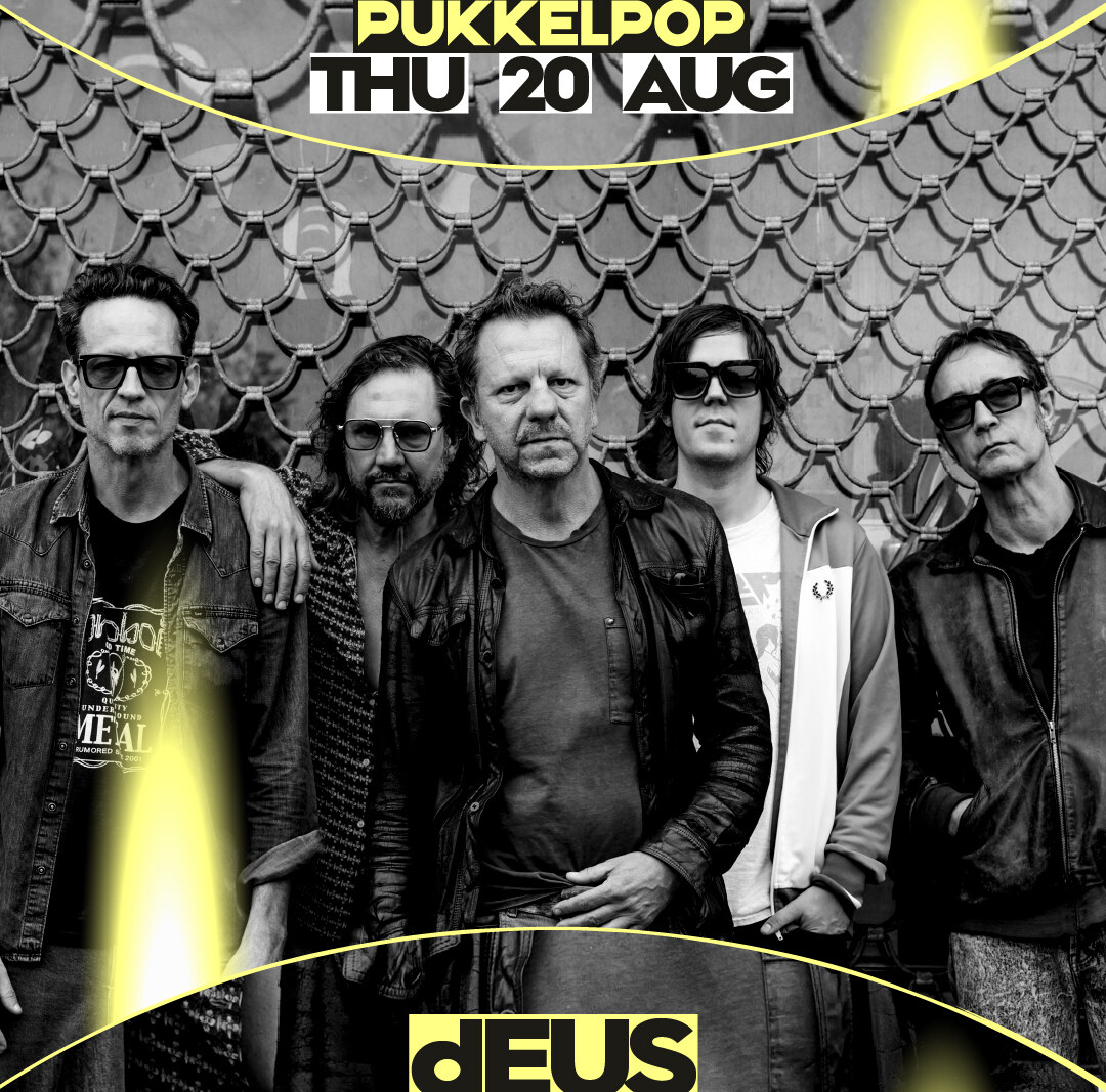 Pukkelpop krijgt op donderdag bezoek van o.a. dEUS, MEAU en Isaac Roux en nog 26 andere artiesten!