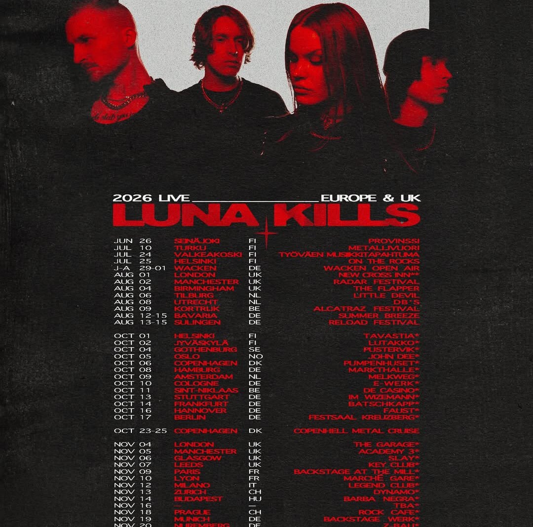 Luna Kills Hit Europe This Summer